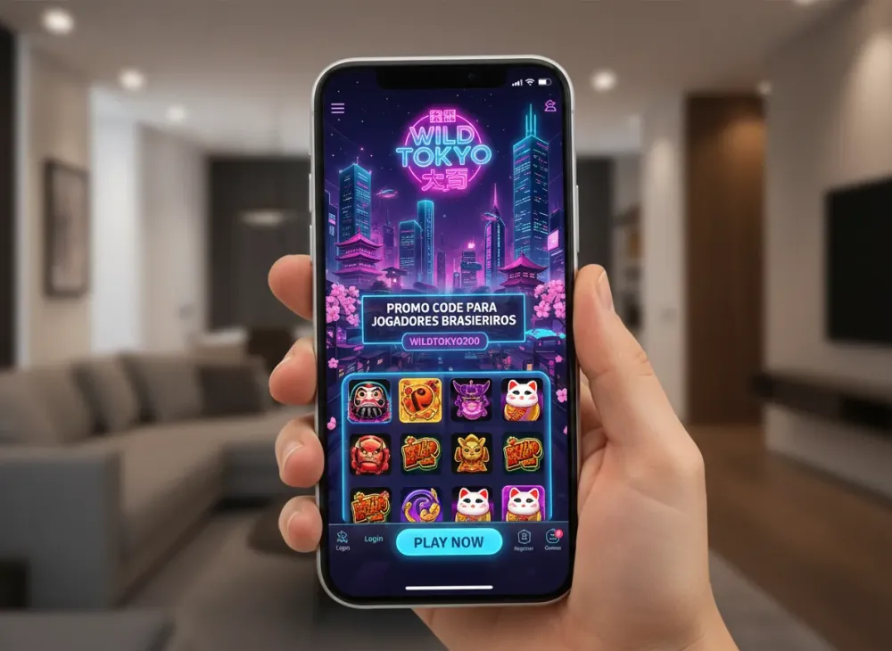 Wild tokyo promo code para cassino online no Brasil