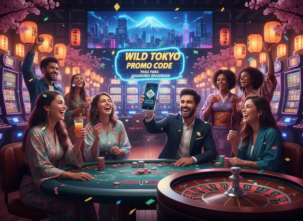 Wild tokyo promo code para cassino online no Brasil